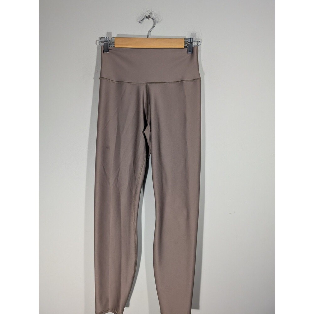 Alo Yoga 7/8 High Waist Airlift Leggings Taupe Sz M Workout Training Gym Sports
